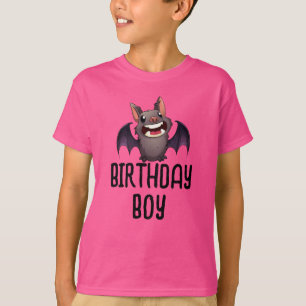 Batman   Birthday Boy - Name & Age T - Shirt