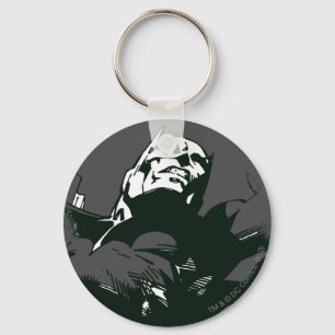 Batman Black & White Graffiti Stencil Schlüsselanhänger