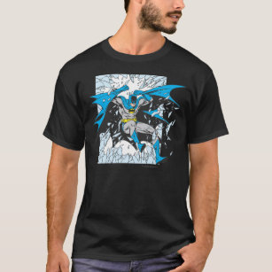 Batman bricht durch Glas T-Shirt
