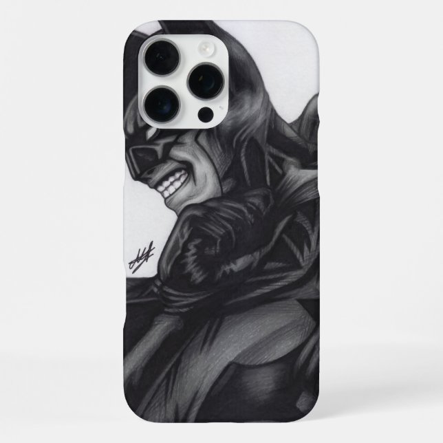 Batman ~ Bruce Wayne iPhone 16 Pro Max Hülle (Rückseite)