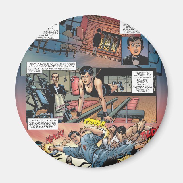 Batman - Bruce Wayne Origins 1 Magnet (Vorne)