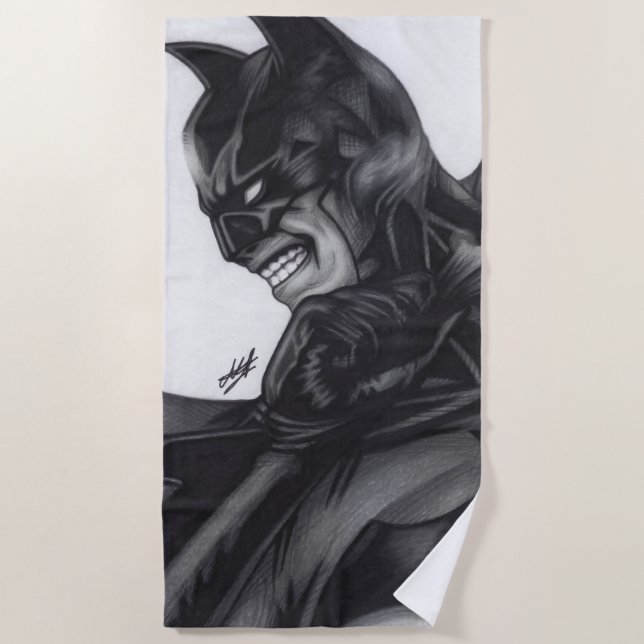 Batman ~ Bruce Wayne Strandtuch (Vorderseite)