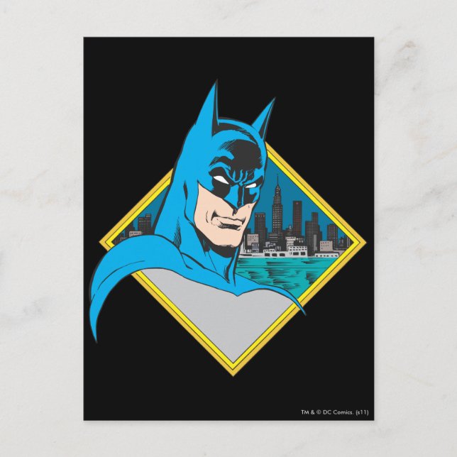 Batman Bust Postkarte (Vorderseite)