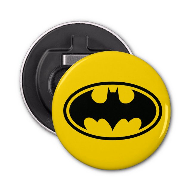 Batman Button Flaschenöffner (Vorderseite)