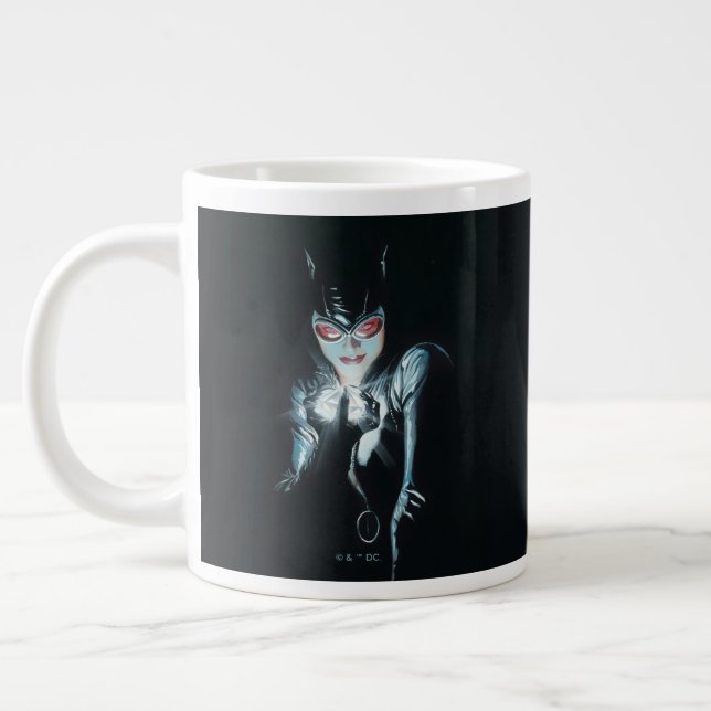 Batman Catwoman Faces of Evil Cover Illustration Jumbo-Tasse (Links)