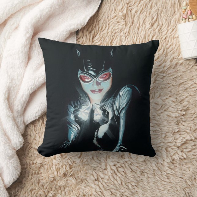 Batman Catwoman Faces of Evil Cover Illustration Kissen (Decke)