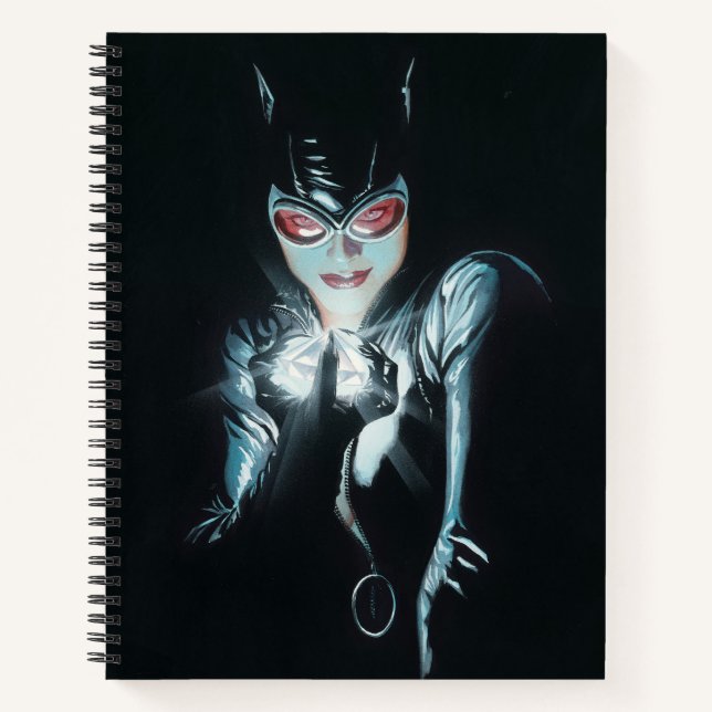 Batman Catwoman Faces of Evil Cover Illustration Notizbuch (Vorderseite)