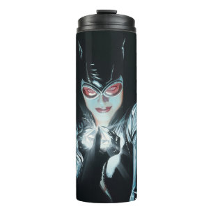 Batman Catwoman Faces of Evil Cover Illustration Thermosbecher