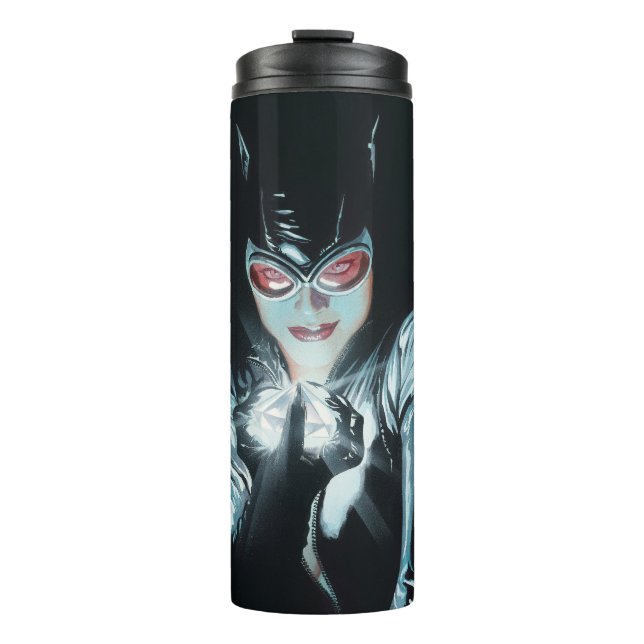 Batman Catwoman Faces of Evil Cover Illustration Thermosbecher (Vorderseite)