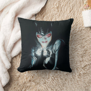 Batman Catwoman Gesichter des Bösen Cover-Illustra Kissen