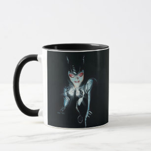 Batman Catwoman Gesichter des Bösen Cover-Illustra Tasse