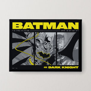 Batman-Comic-Dreipanel-Grafik Button