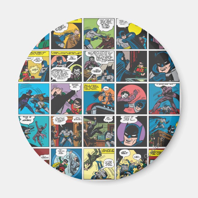 Batman Comic Panel 5x5 Magnet (Vorne)