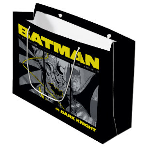Batman-Comic-Tri-Panel-Grafik Große Geschenktüte