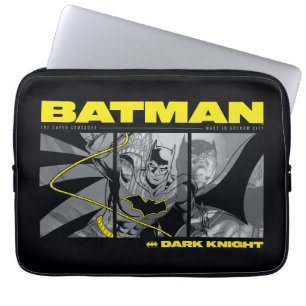 Batman-Comic-Tri-Panel-Grafik Laptopschutzhülle