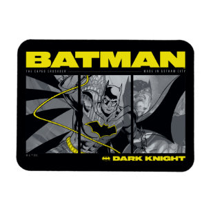 Batman-Comic-Tri-Panel-Grafik Magnet