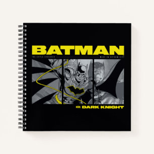 Batman Comic Tri-Panel Graphic Notizbuch
