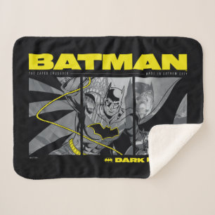 Batman Comic Tri-Panel Graphic Sherpadecke