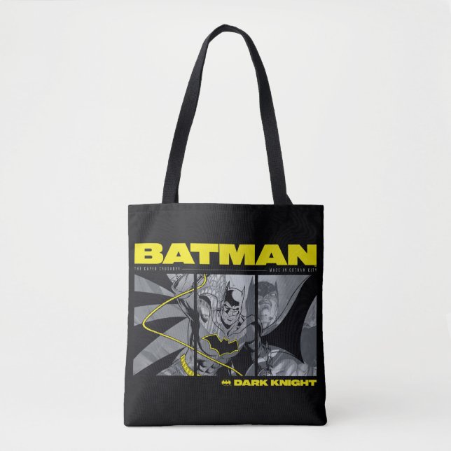 Batman Comic Tri-Panel Graphic Tasche (Vorderseite)