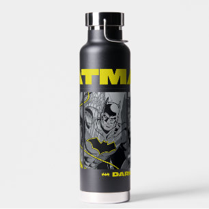 Batman Comic Tri-Panel Graphic Trinkflasche