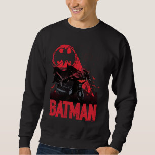 Batman Crimson Bat Signal Sweatshirt