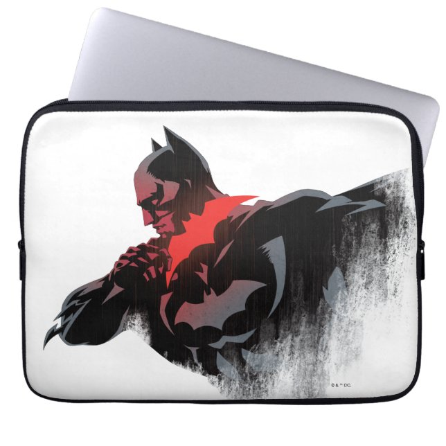 Batman Crimson Batarang Laptopschutzhülle (Vorderseite)