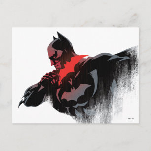 Batman Crimson Batarang Postkarte
