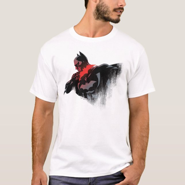Batman Crimson Batarang T-Shirt (Vorderseite)