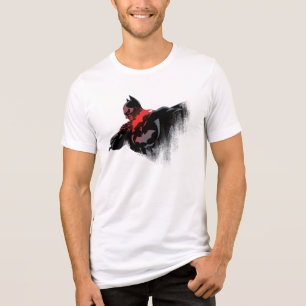 Batman Crimson Batarang Tri-Blend Shirt