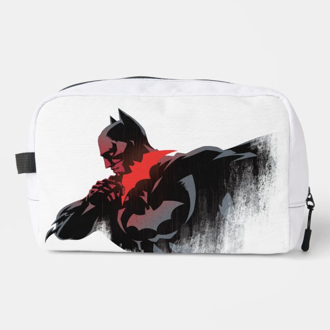 Batman Crimson Batarang Waschbeutel (Vorderseite)