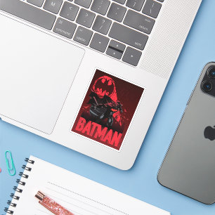 Batman Crimson Fledermaus-Signal Aufkleber
