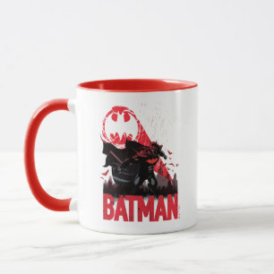 Batman Crimson Fledermaus-Signal Tasse