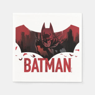 Batman Crimson Gotham Icon Serviette