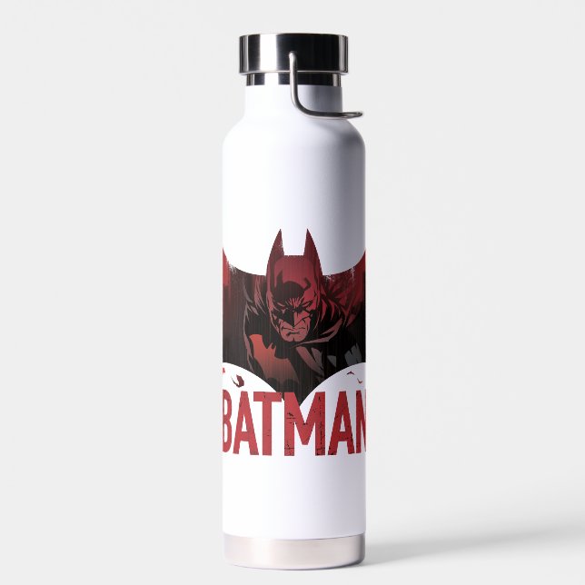 Batman Crimson Gotham Icon Trinkflasche (Links)