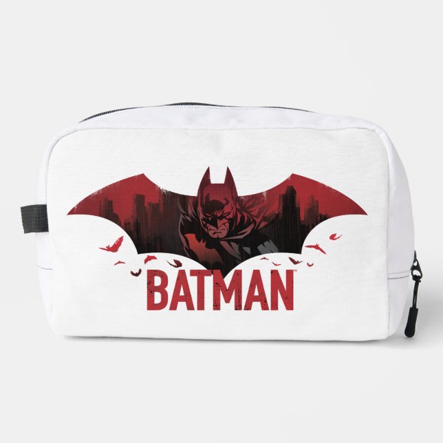 Batman Crimson Gotham Icon Waschbeutel (Vorderseite)