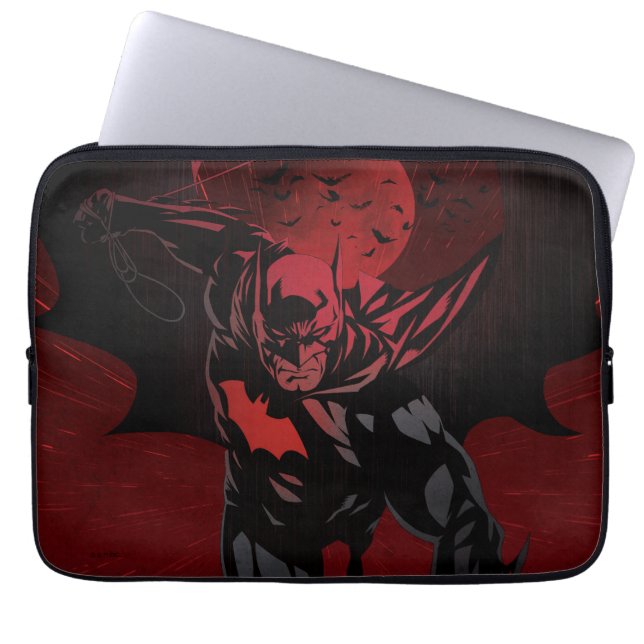 Batman Crimson Leap Laptopschutzhülle (Vorderseite)