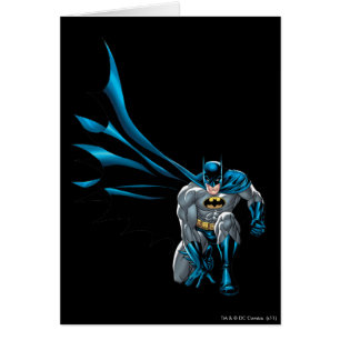 Batman Crouches