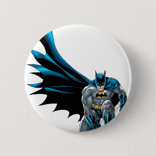 Batman Crouches Button
