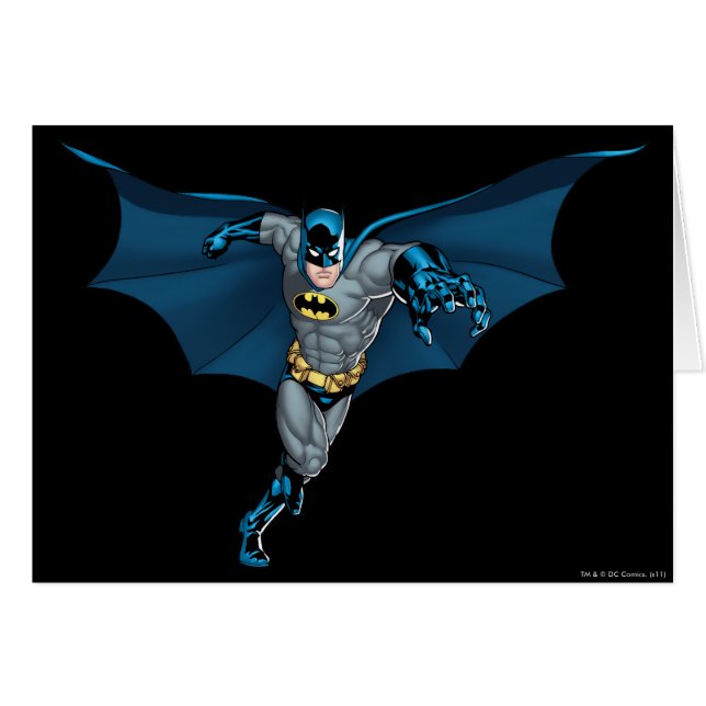 Batman et Joker avec cartes (Devant horizontal)