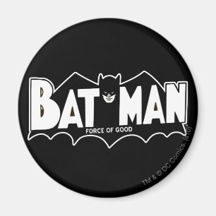 Batman   Force of Good 60er Logo Magnet
