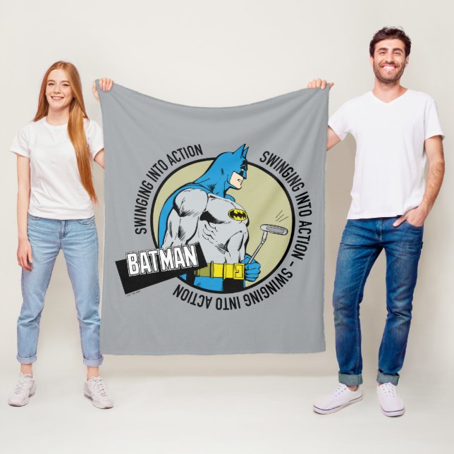 Batman Golfing - Einstieg Fleecedecke (Beispiel)