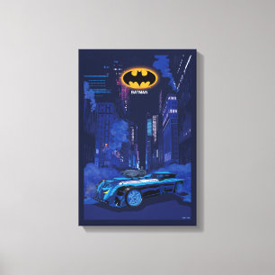 Batman Gotham City Nachtpatrouille Leinwanddruck