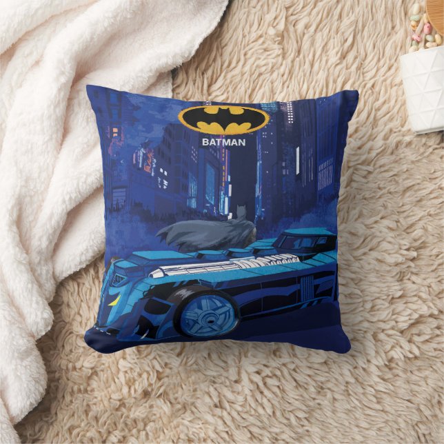 Batman Gotham City Night Patrol Kissen (Decke)