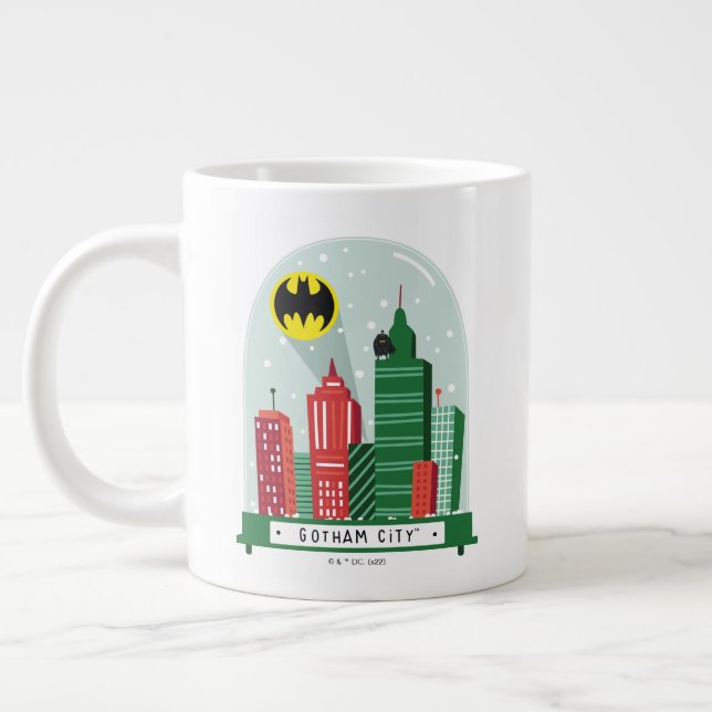 Batman Gotham City™ Snow Globe Grafik Jumbo-Tasse (Links)