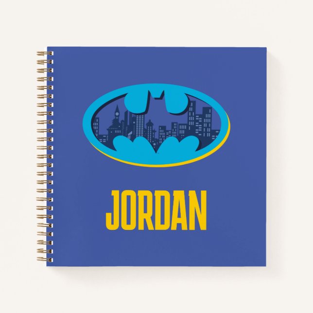 Batman | Gotham City Symbol Notizbuch (Vorderseite)