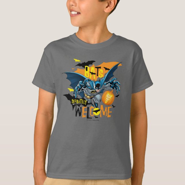 Batman | Halloween-Inspiriertes Logo T-Shirt (Vorderseite)
