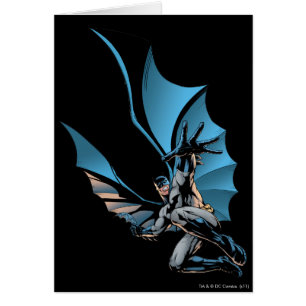 Batman Hand in Vordergrund