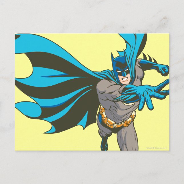 Batman Hand Out Postkarte (Vorderseite)