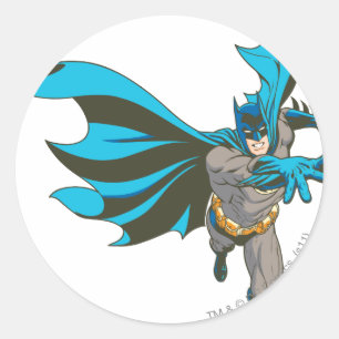 Batman Hand Out Runder Aufkleber