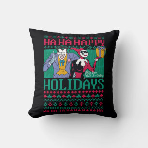 Batman   Happy Holidays Joker & Harley Quinn Kissen